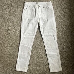 Levi’s Demi Curve Skinny White Denim Jeans Casual Neutral 6 28